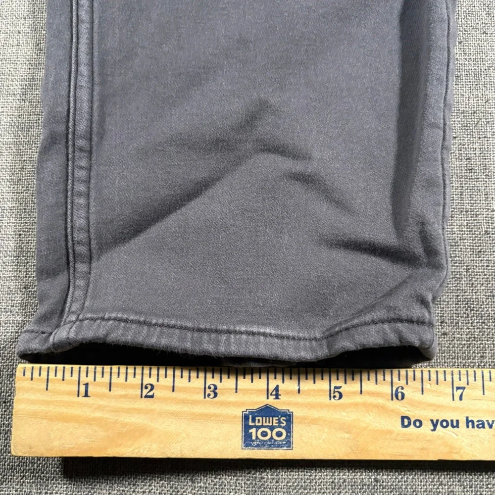 Banana Republic Chino Pants Mens 36x29 Dark Gray Stretch Cotton Casual‎